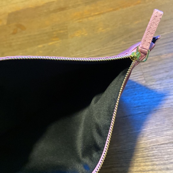 Prada Candy Pink Satin Cosmetics Pouch - Picture 4 of 5